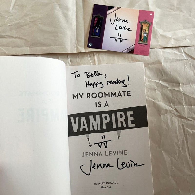 My Roommate Is a Vampire *SIGNED*