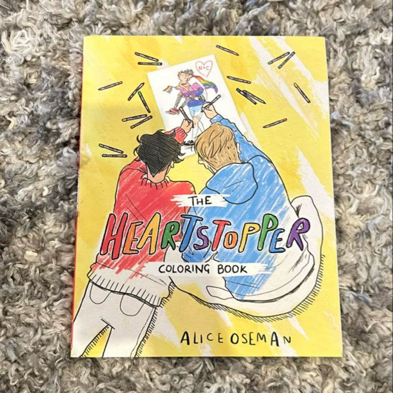 The Official Heartstopper Coloring Book