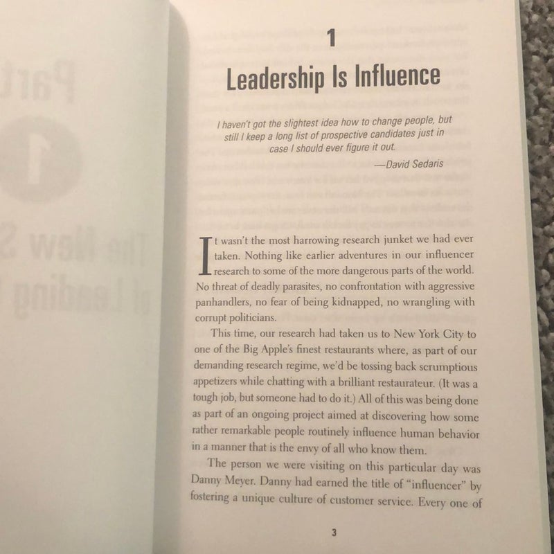 Influencer: the New Science of Leading Change, Second Edition (Paperback)
