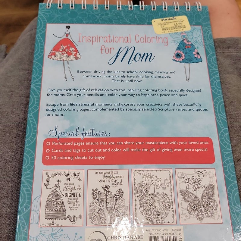 Inspirational Coloring for Mom