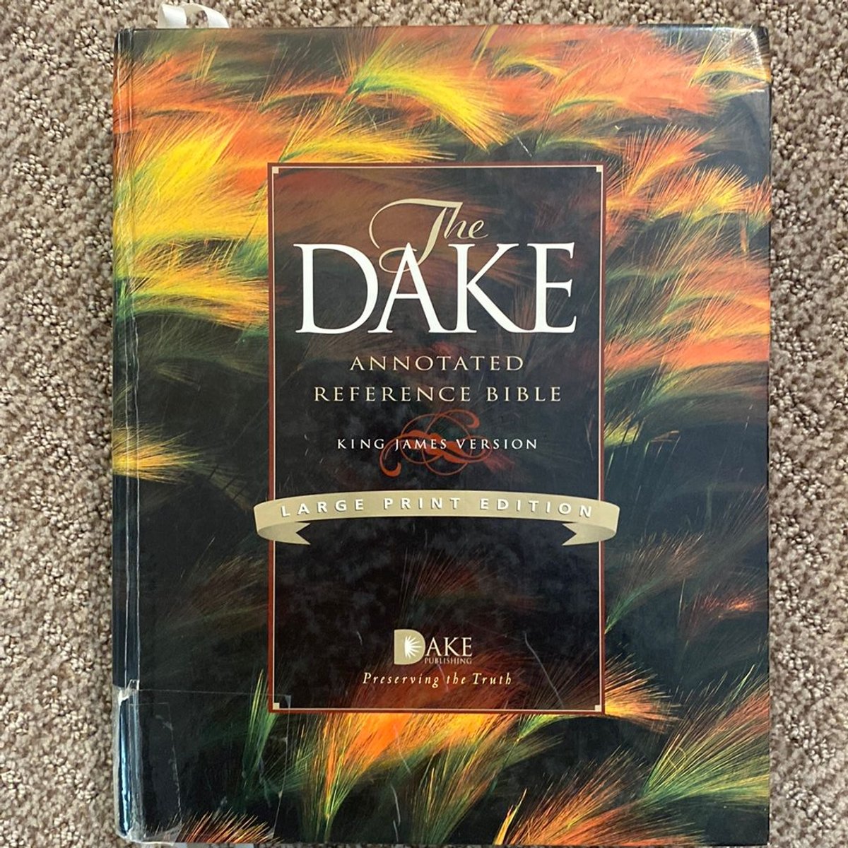 Drake Annotated Reference Bible-KJV-Compact by , Hardcover | Pangobooks