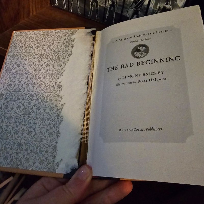 A Series of Unfortunate Events #1: the Bad Beginning