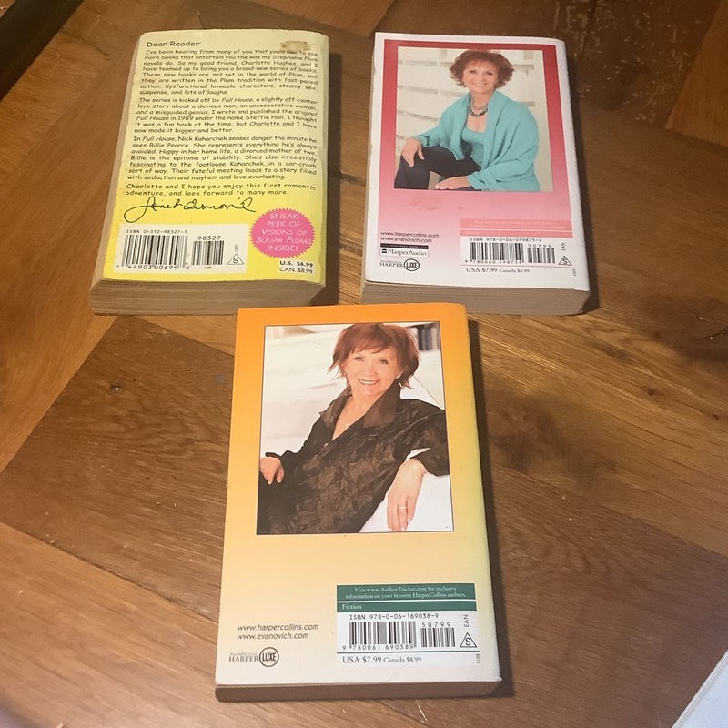 3 Janet Evanovich romances