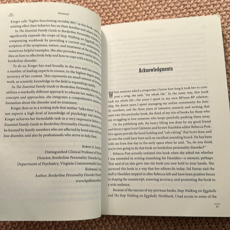 The Essential Family Guide to Borderline Personality Disorder
