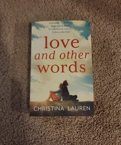 Love and Other Words UK edition 