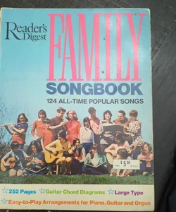 Readers Digest Family Songbook 124 all time popular songs
