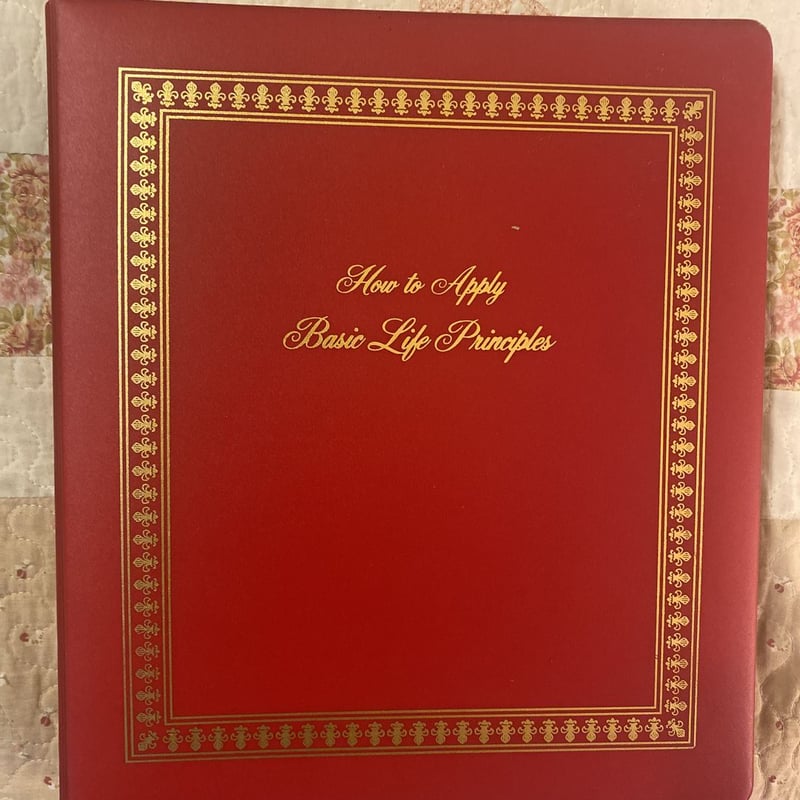 How to Apply Basic Life Principles by Bill Gothard, Hardcover | Pangobooks