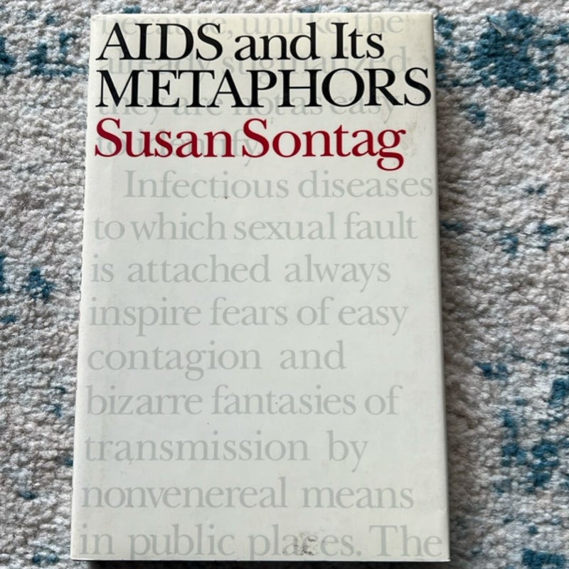 AIDS and Its Metaphors