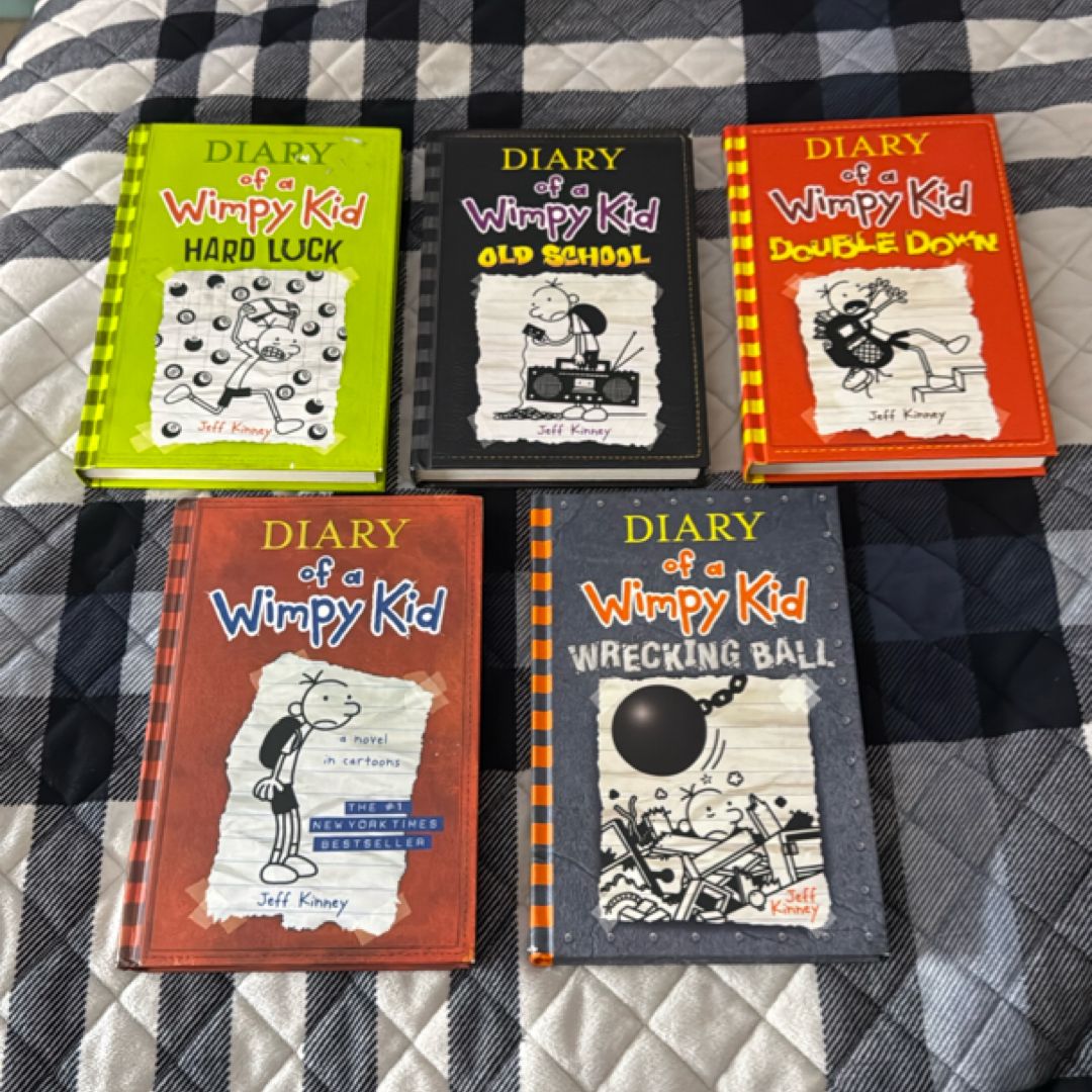 Diary of a Wimpy Kid (5 books total) 