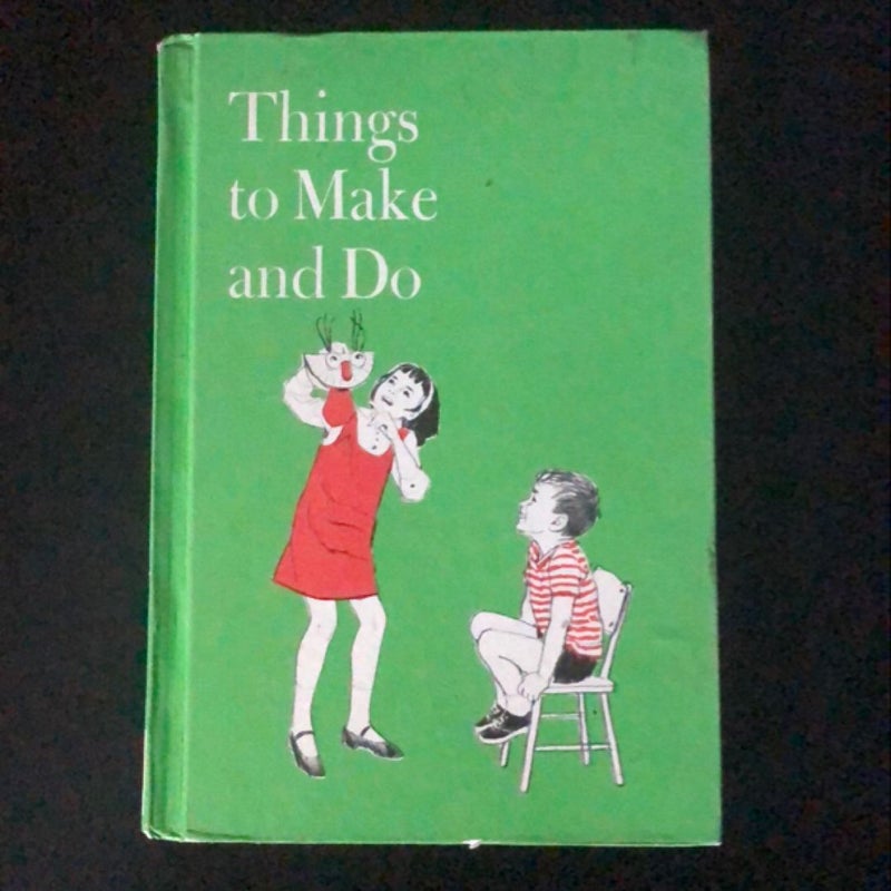 Things to Make and Do - vintage 1969