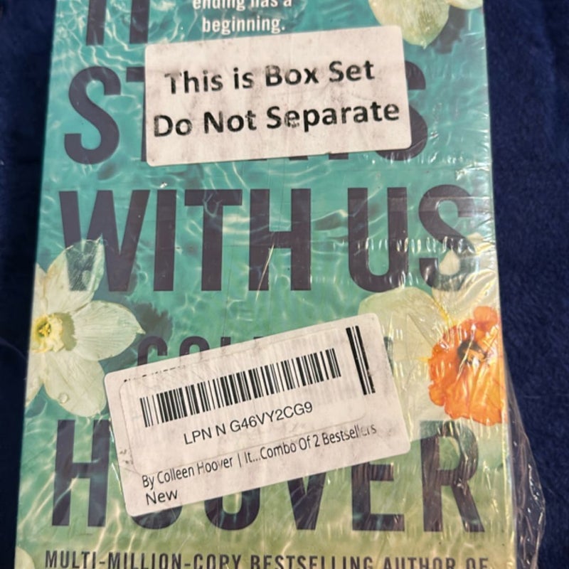 It ends with us & it starts with us box set