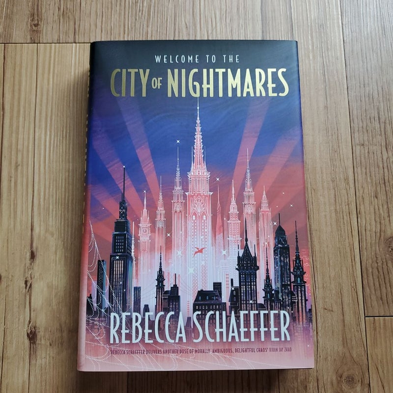 City of Nightmares - Fairyloot signed edition