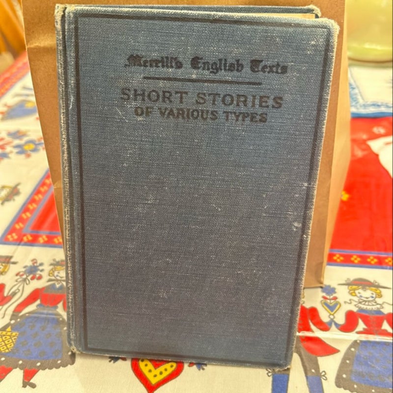 Short Stories of Various Types 