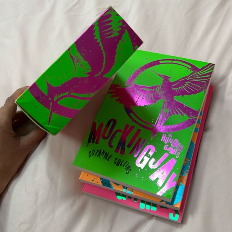 Hunger Games Trilogy — UK Neon Set