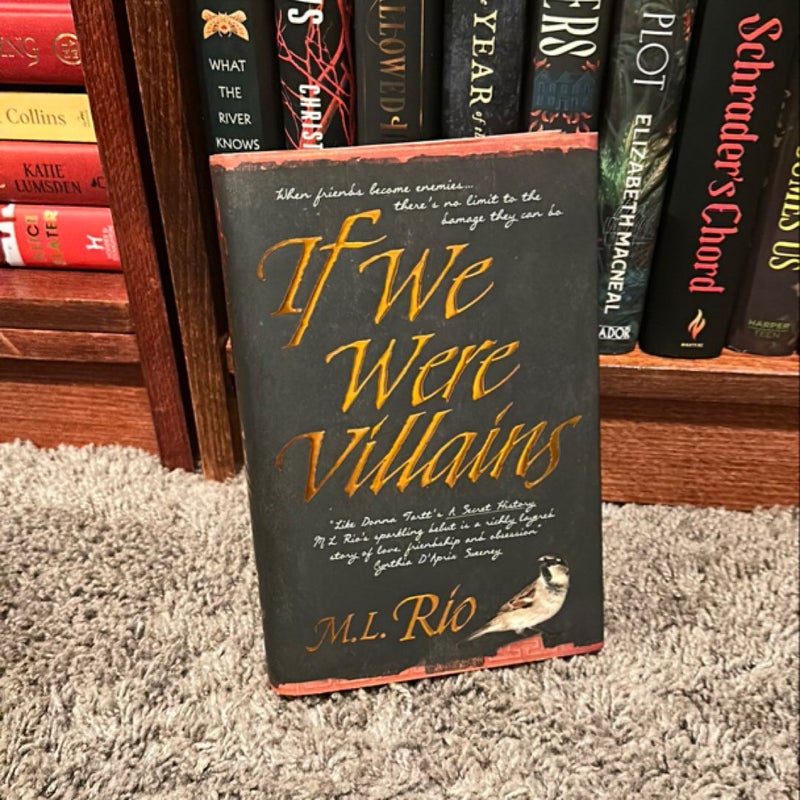 If We Were Villains *OOP RARE SIGNED UK EDITION*