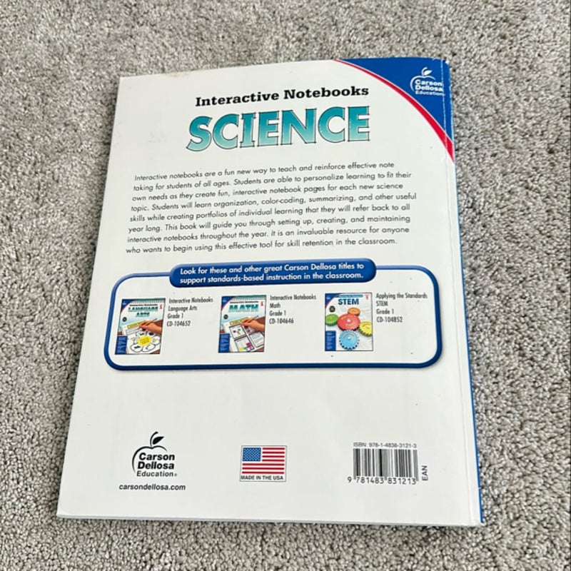 Science Grade 1 Interactice Notebook