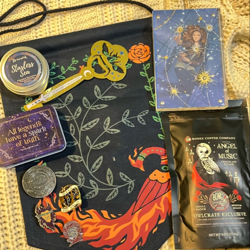 The Starless Sea Candle (+Random Bookish Items)