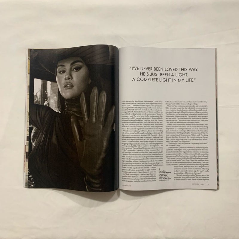 Vanity Fair Selena Gomez “Performance of Her Career” Issue  October 2024 Magazine