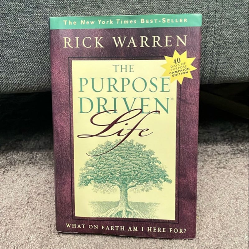 The Purpose Driven Life