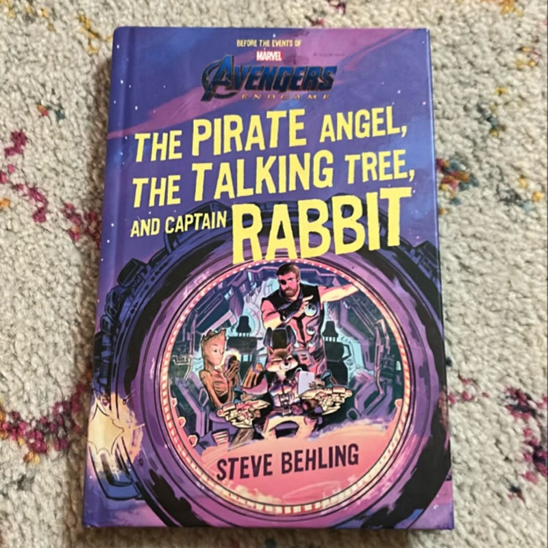 Avengers: Endgame the Pirate Angel, the Talking Tree, and Captain Rabbit