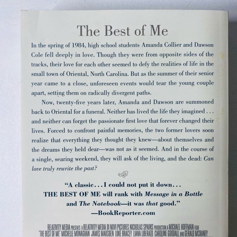 The Best of Me (Movie Tie-In)