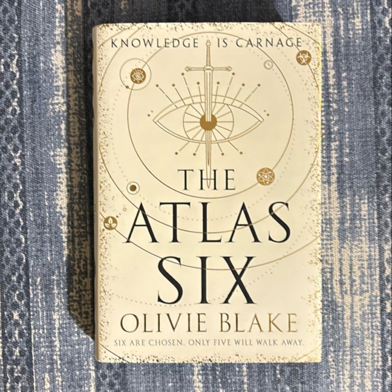 Fairyloot The Atlas Six Special authentic Edition by Olivie Blake