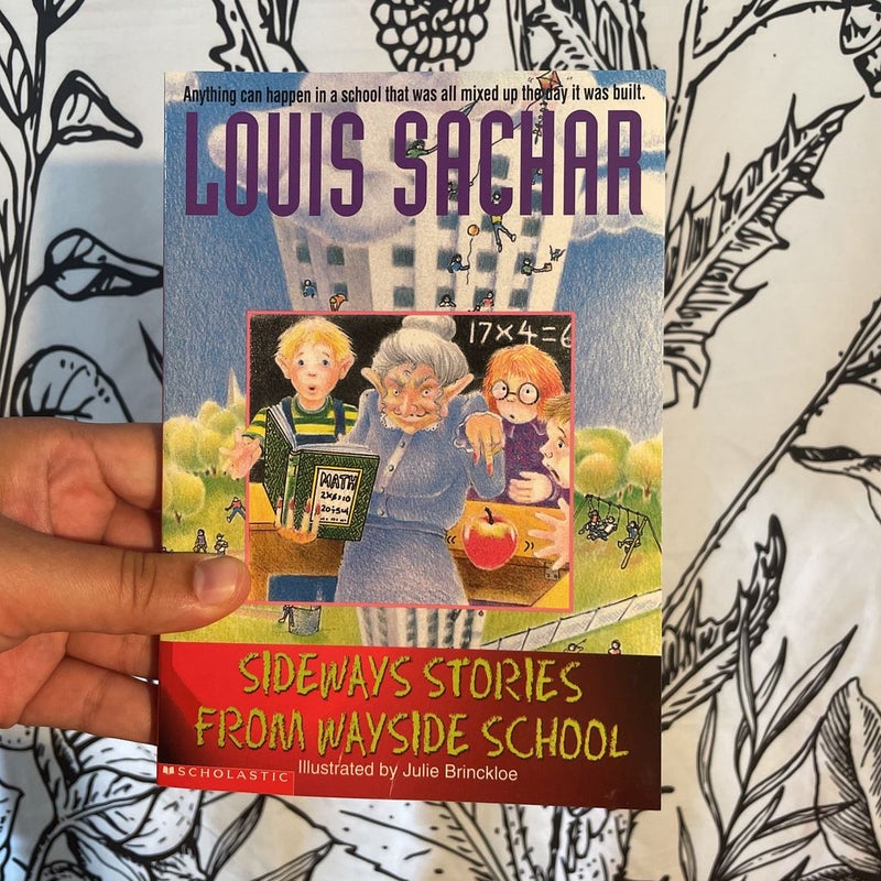 Sideways Stories feom Wayside School paperback book by Louis Sachar