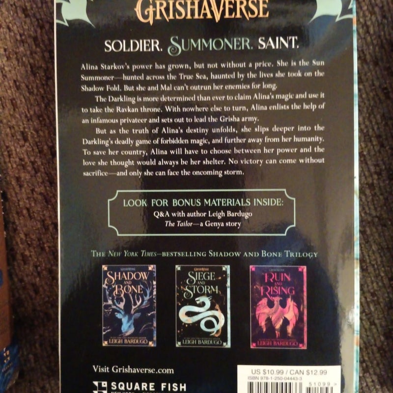 The Shadow and Bone Trilogy Boxed Set