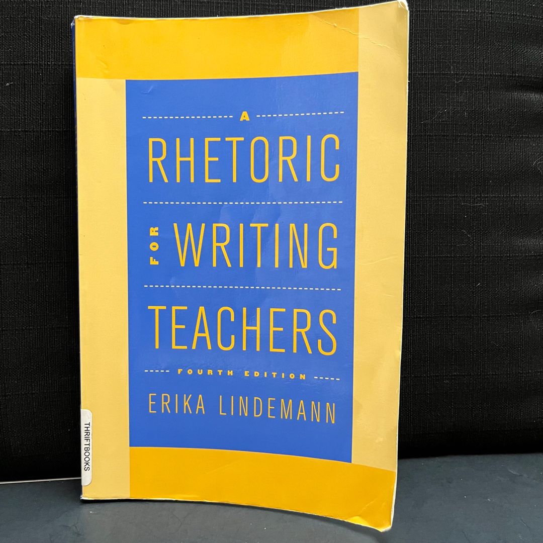 A　Anderson,　Rhetoric　for　Writing　Lindemann;　Teachers　by　Erika　Daniel　Paperback　Pangobooks