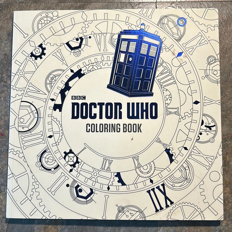 Doctor Who Coloring Book