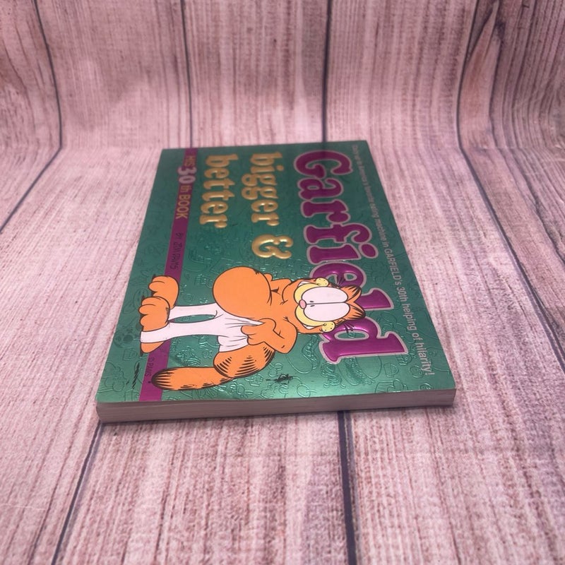 Vintage Garfield Bigger & Better 30th Book 1996