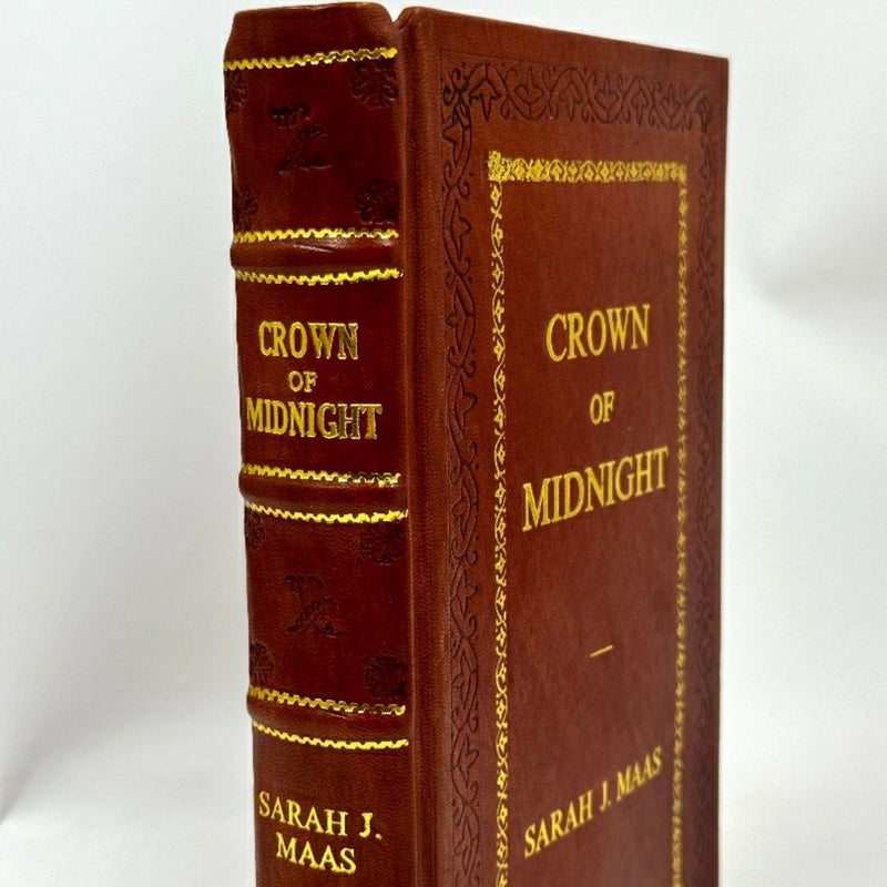 Crown of Midnight by Sarah J. Maas Leather-Bound