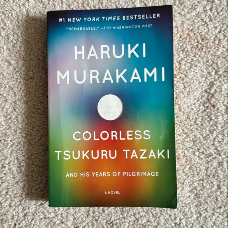 Colorless Tsukuru Tazaki and His Years of Pilgrimage