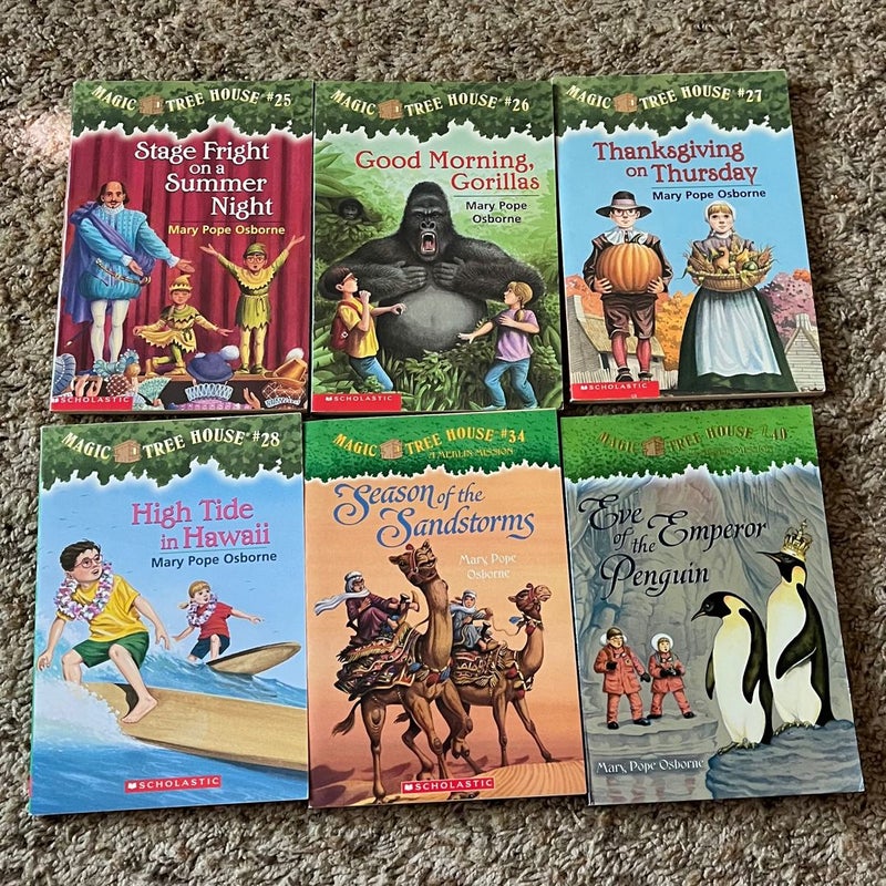 Magic Tree House Book Set (32 books)