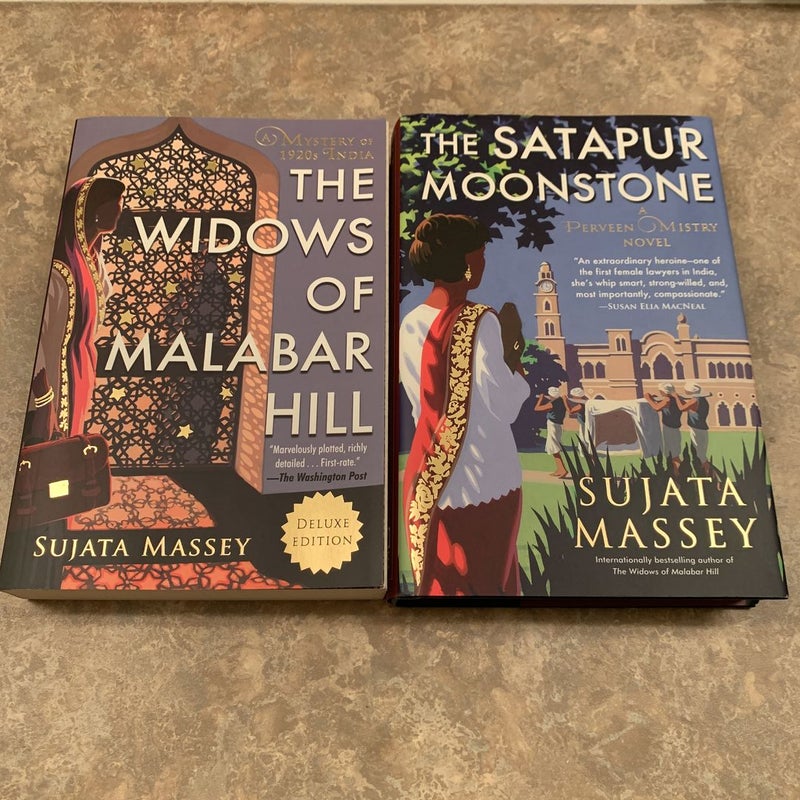 The Widows of Malabar Hill / the Satapur Moonstone (#1 & 2 of a Perveen Mistry Novel)