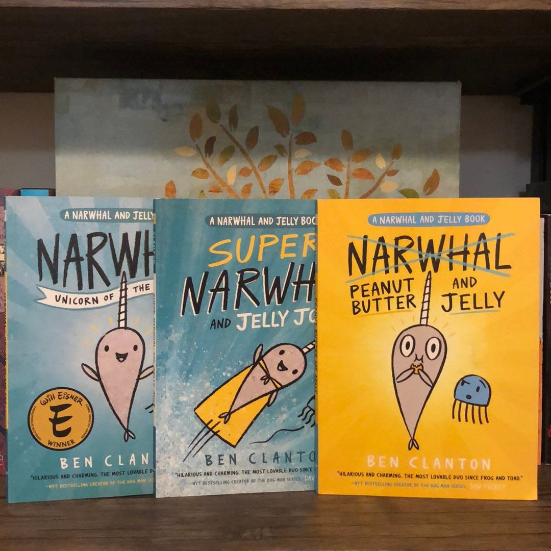 Narwhal and Jelly Box Set (Books 1, 2, 3, and Poster)