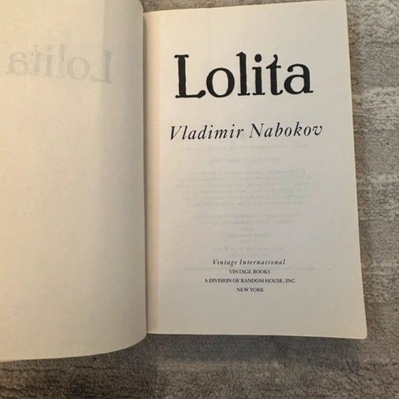 Lolita by Vladimir Nabokov