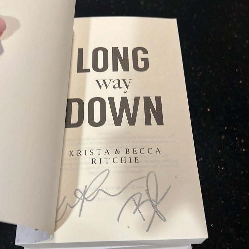 OOP fuel the hotsell fire and long way down by Krista and Becca Ritchie (signed)