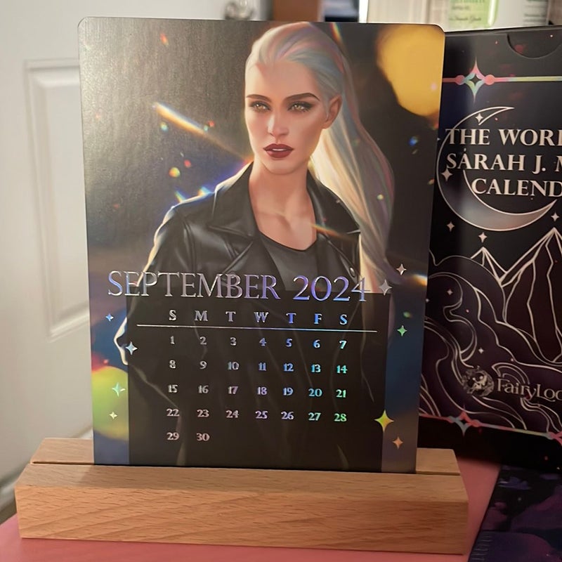 Fairyloot The World of Sarah J Maas 2024 Calendar 