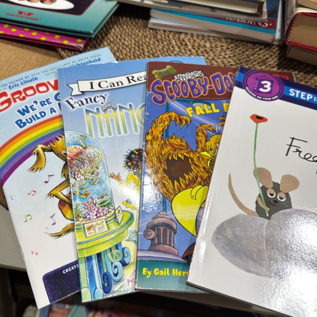 Step into Reading Stack of 4 Books 