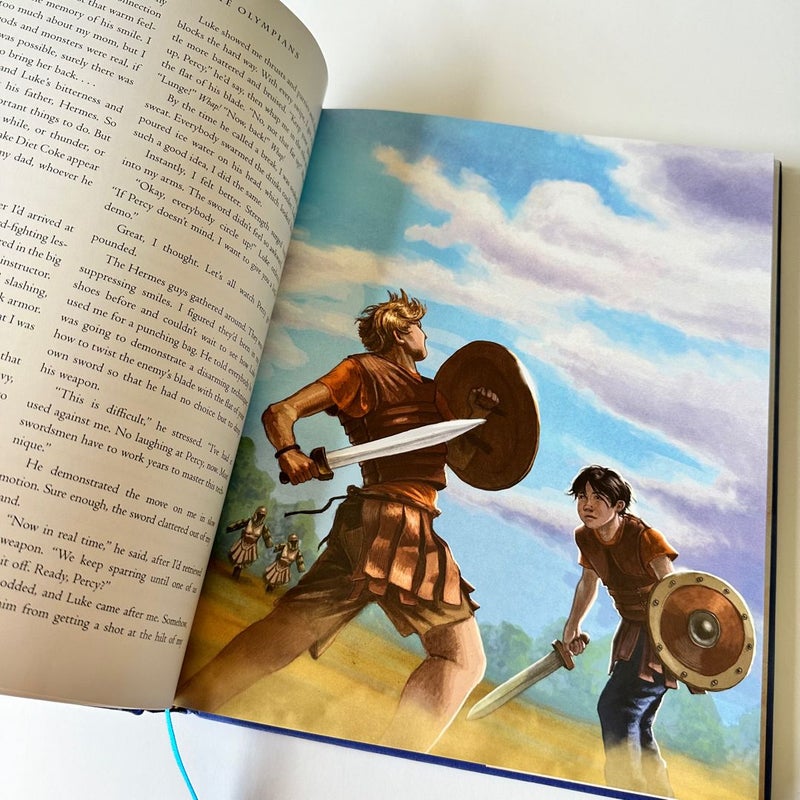 Percy Jackson and the Olympians the Lightning Thief Illustrated Edition