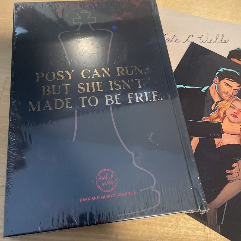Run Posy Run by Cate C. Wells w/ Art Print (Dark & Quirky)l
