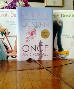 Sarah Dessen signed collectiony