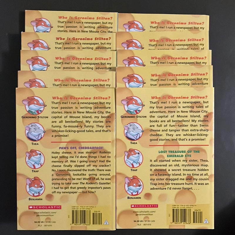 Geronimo Stilton - Set of 10