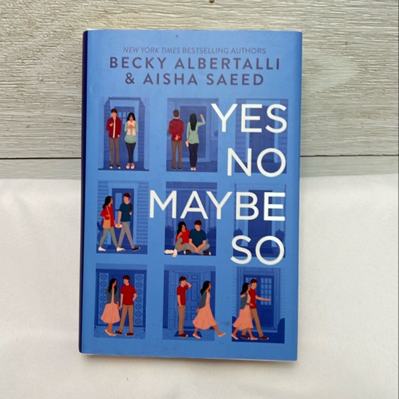 Yes No Maybe So FIRST EDITION