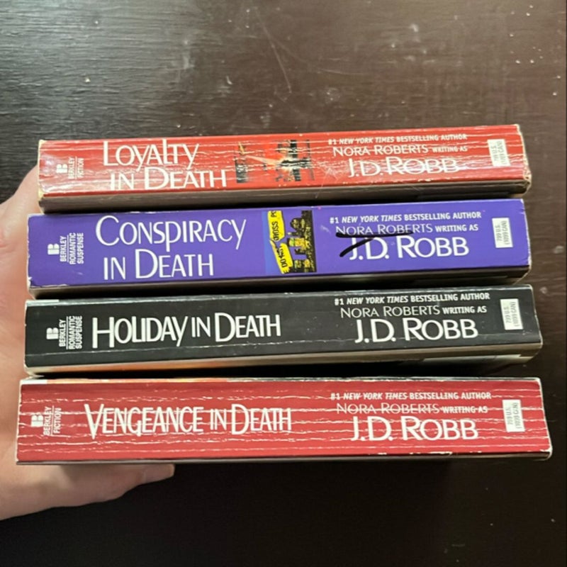 Book 6, 7, 8 & 9 of In Death series