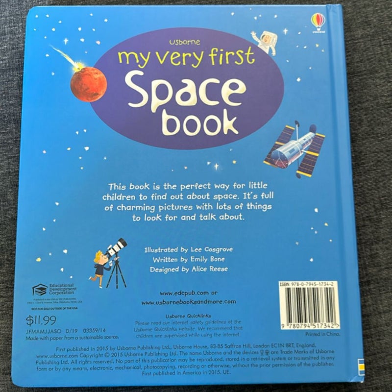 My Very First Space Book IR