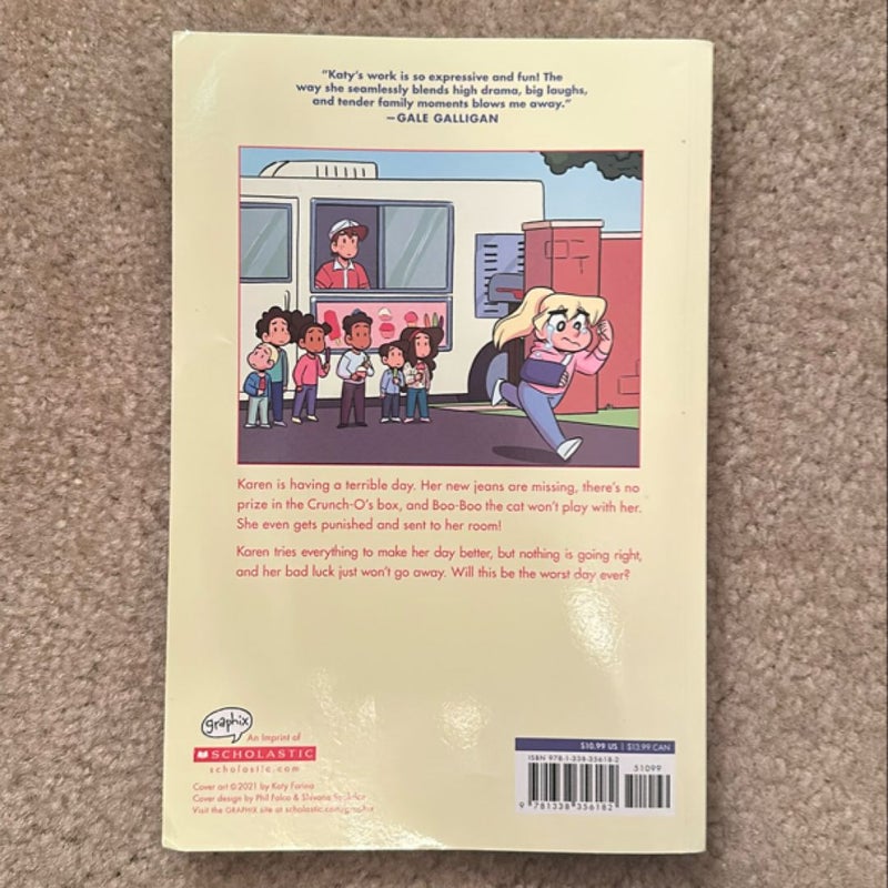 Karen's Worst Day (Baby-Sitters Little Sister Graphic Novel #3)