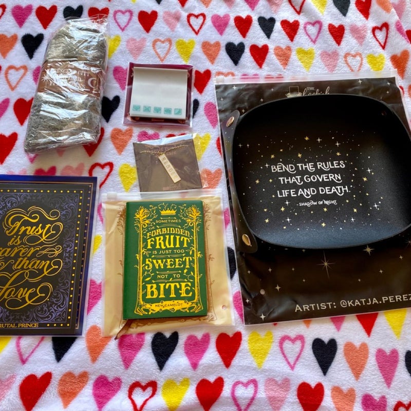 Lot of Bookish Box exclusive items