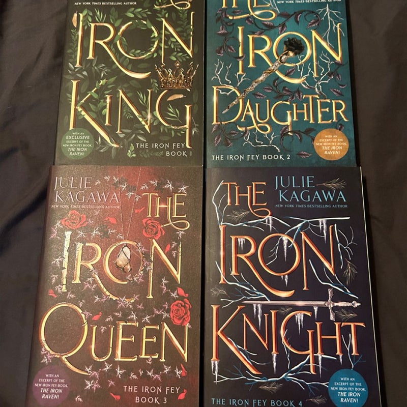 The Iron Fey series books 1-4 